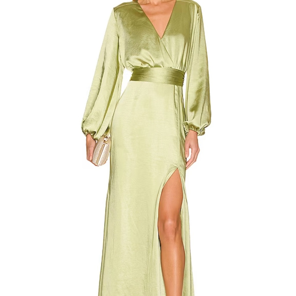 Kai Maxi Dress in Avocado